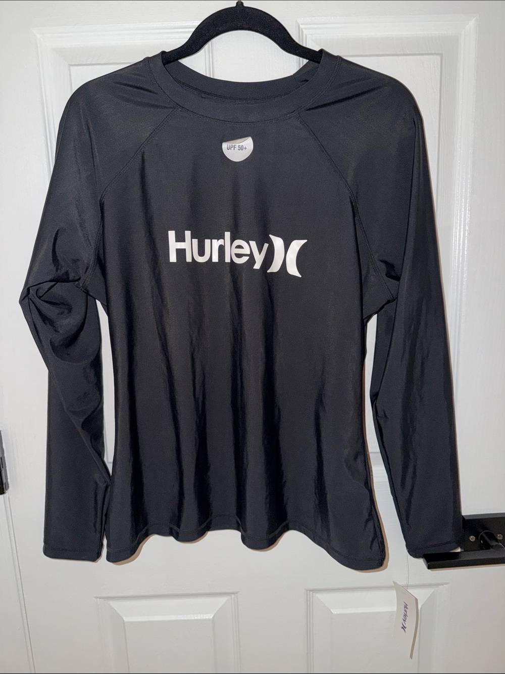 Hurley Black Long-Sleeve UPF Performance Tee